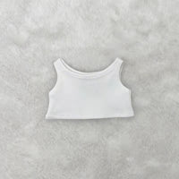 20cm Cotton Doll Clothes Set: Sleeveless T-shirt and Casual Pants for Stuffed Dolls