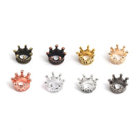 Mini Crown Alloy Charms for DIY Jewelry Making