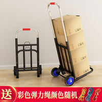 Foldable Hand Truck Dolly Cart for Shopping, Luggage, and Moving