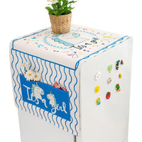 Nordic Style Waterproof Dust Cover for Refrigerator & Washing Machine