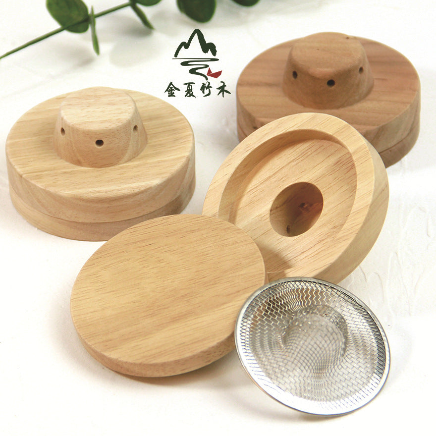 Wooden Cocktail Smoker Kit for Drinks, Barbecue, and Food - Infuse Flavor into Whiskey, Bourbon, and More