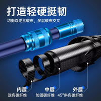 Kids' Telescopic Carbon Fiber Fishing Net for Catching Fish, Insects, and Dragonflies