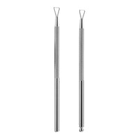 Stainless Steel Nail Polish Remover Scraper Cuticle Pusher Manicure Tool