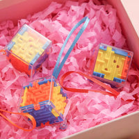 Mini Labyrinth Puzzle Toy with Lanyard for Kids, Educational Party Favors and Classroom Rewards