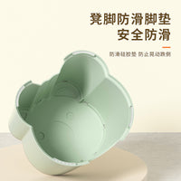 Thickened Non-Slip Round Plastic Stool for Bathroom Shower, Adult and Kids