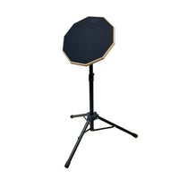 Silent Drum Practice Pad Set for Beginners - 8-inch and 12-inch Mute Drum Pads with Sound Insulation