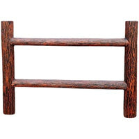 Concrete Wood-Grain Garden Landscape Fence for River Protection