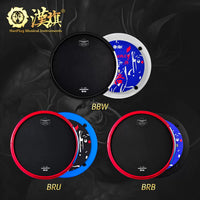Hanqi U12 Marching Practice Pad & Power Rebound Drum Pad Set 12-inch