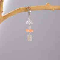 Goldfish Dream Catcher Charm Keychain for Bags and Phones