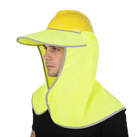 Oversized Hard Hat Sun Visor Neck Shade for Outdoor Work