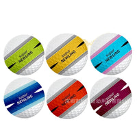 Seamless 360-Degree Alignment Golf Balls, Three-Layer High-Density Competition Putter Balls