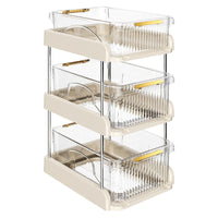 Under-Sink Bathroom Organizer Shelf for Laundry Room and Toilet
