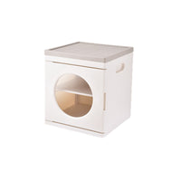 Multi-Layer Kids Toy Storage Organizer with Drawers and Lid, Dustproof Plastic Storage Cabinet for Home