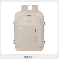 Carry-On Large Capacity Travel Backpack for Men, Waterproof & Wear-Resistant Laptop Bag