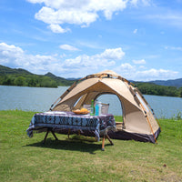 Automatic Pop-Up Camping Tent with UV Protection, Portable and Foldable for Outdoor Park and Beach