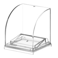 Japanese Imported Gashapon Mini Display Case Acrylic Keychain Stand Figure Organizer