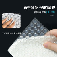 Nail Protector Silicone Keyboard Stickers for Long Nails Typing