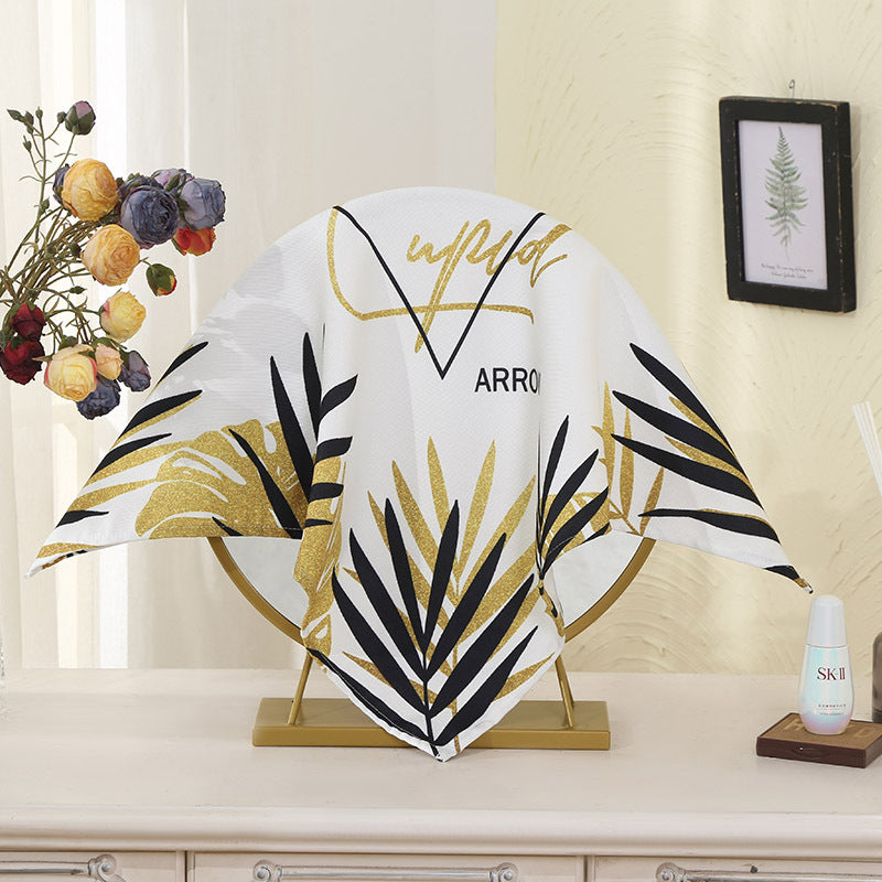 Nordic Style Dustproof Dressing Table Mirror Cover Cloth for Home Use