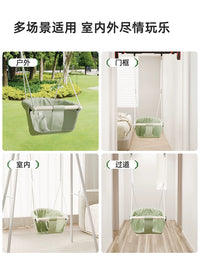 Habi Tree Swing Indoor/Outdoor Hanging Chair for Kids & Infants, Single Bar Baby Cradle for Home Use