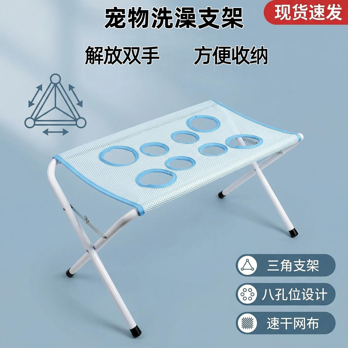 Pet Grooming Hammock for Cats and Small Dogs, Anti-Scratch and Bite Restraint for Bathing and Nail Trimming