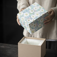 Japanese Style Tea Ceremony Gift Box with Teapot and Cups