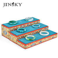 Chinese Style Display Stand for Jewelry and Collectibles, Multi-tier Shelf for Live Streaming