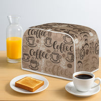 Toaster Coffee Maker Dust Cover Waterproof Appliance Protector with Custom Print