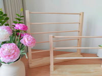 Multi-Layer Tape and Thread Organizer Rack for Craft Display and Storage
