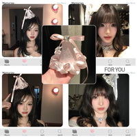 Girls' Lace Bowknot Birthday Hat Hair Clip for Photoshoots and Gifts