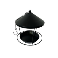 Hanging Iron Bird Feeder for Outdoor Garden