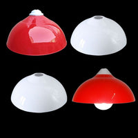 Lightweight Plastic Bowl-Shaped Pendant Lampshade for Home and Market Stalls