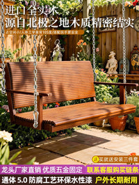 Outdoor Garden Patio Single Swing Chair with Hanging Basket Seat for Kids and Adults