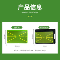 Thickened Golf Practice Mat for Indoor/Outdoor Swing Training with Sequin or Tee Options