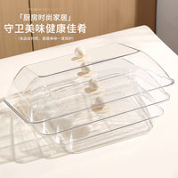 Square Food Grade Transparent Food Cover for Commercial Use