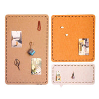 Felt Board Photo Wall Display Pin Board for Pictures, Sound Absorbing Bulletin Board for Nursery, No-Drill