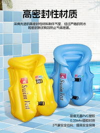 Kids Inflatable Swim Vest with Buoyancy for Beginners