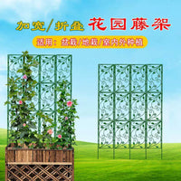 Outdoor Garden Trellis for Climbing Plants, Roses, and Vines - Decorative Privacy Screen and Plant Support