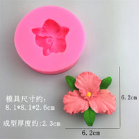 Sunflower Hibiscus Calla Lily Flower Silicone Mold for Car Air Freshener Chocolate Fondant Cake Decorating