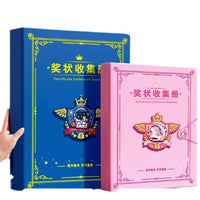 A3 A4 A5 Certificate Display Book with Wall Mount, Waterproof PP, 40-120 Pockets for Awards, Artwork, Documents
