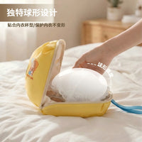 Travel Underwear Organizer Bag Portable Lingerie Bra Briefs Socks Storage Pouch 3-in-1 Divided Organizer