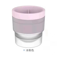 Silicone Sphere Ice Ball Maker Mold for Whiskey and Cocktails, Easy Release Large Ice Cube Tray