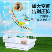 Large Luxury Bird Cage for Parrots, Cockatiels, Peonies, and Pearl Birds