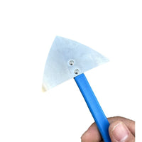 Stainless Steel Putty Knife Corner Tool for Wall Plastering, Drywall, and Diatom Mud Application