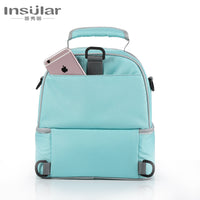 Multifunctional Diaper Backpack Breast Milk Cooler Bag for Pump and Storage
