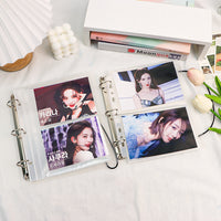 A5 3-Ring Binder Photo Album for Kpop Photocards and Instant Photos