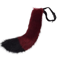 Halloween Japanese Style Handmade Fox Cat Tail Cosplay Plush Belt Accessory