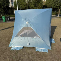 Portable Pop-Up Beach Tent with UV Protection and Windproof Design