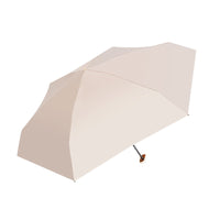 Mini Portable UV Protection 6-Fold Umbrella for Sun and Rain