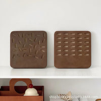 Wooden Irregular/Flat Jewelry Display Tray for Rings and Small Ornaments, Photography Prop and Storage Organizer
