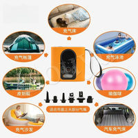 Portable Electric Air Pump for Outdoor Inflatables, High Pressure Inflator/Deflator for Tents, Paddle Boards, Air Mattresses